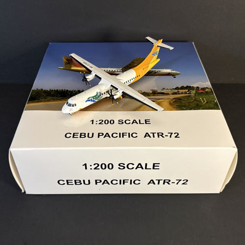 GeminiJets 1:200 Cebu Pacific Aerospatiale ATR-72 RP-C7255 G2CEBAT7 Scale Model