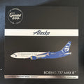 GeminiJets 1:200 Alaska Airlines Boeing 737 MAX 8 HTWS Troops N806AK G2ASA1294