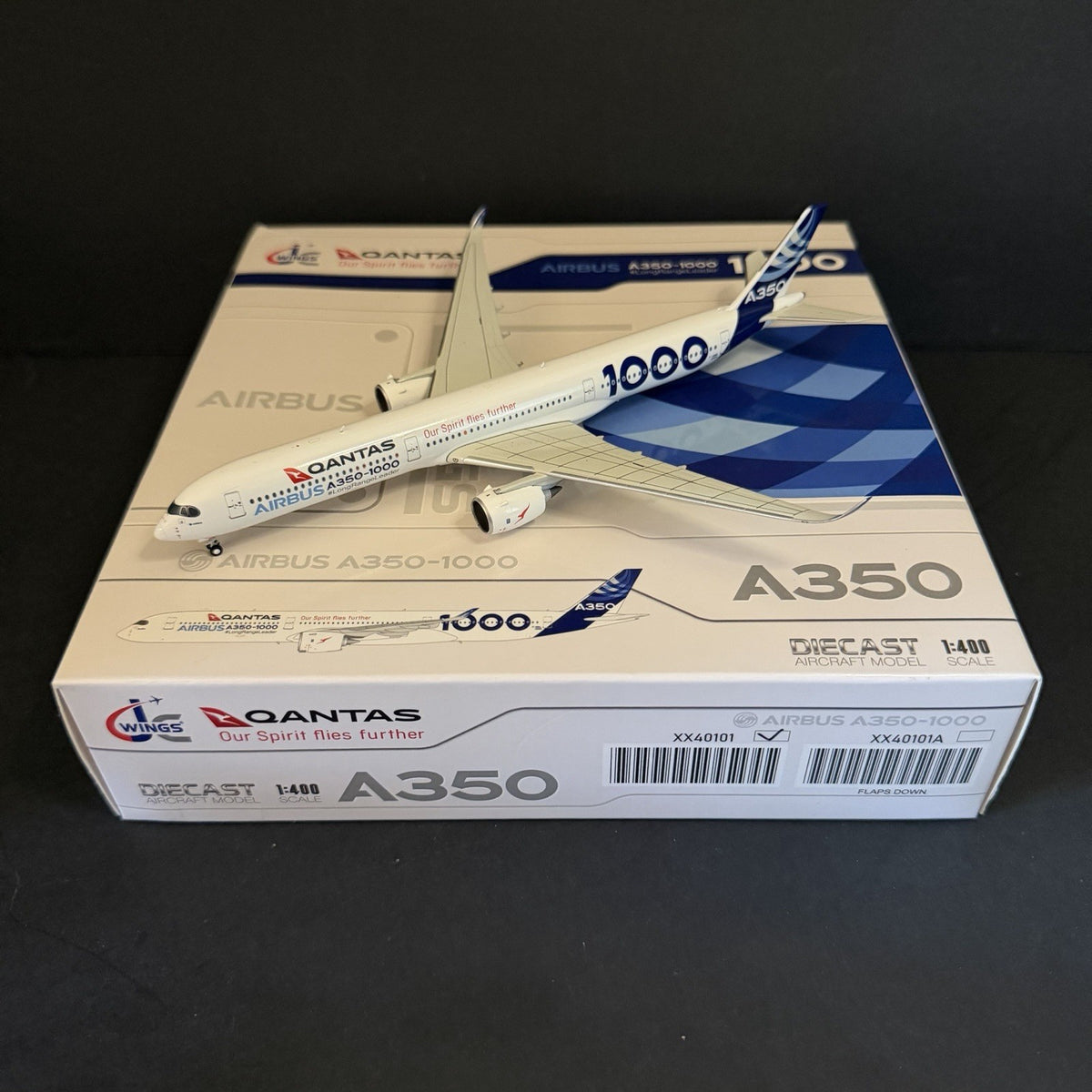 JC Wings 1:400 Qantas Airbus A350-1000 House Colors F-WMIL XX40101 JC4AIR101