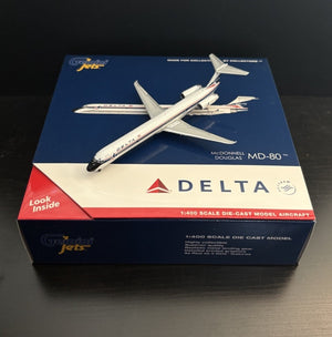 GeminiJets 1:400 Delta Air Lines McDonnell Douglas MD-80 N956DL GJDAL548 Model
