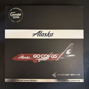 GeminiJets 1:200 Alaska Airlines Embraer ERJ-175 N661QX G2ASA1286 Washington St
