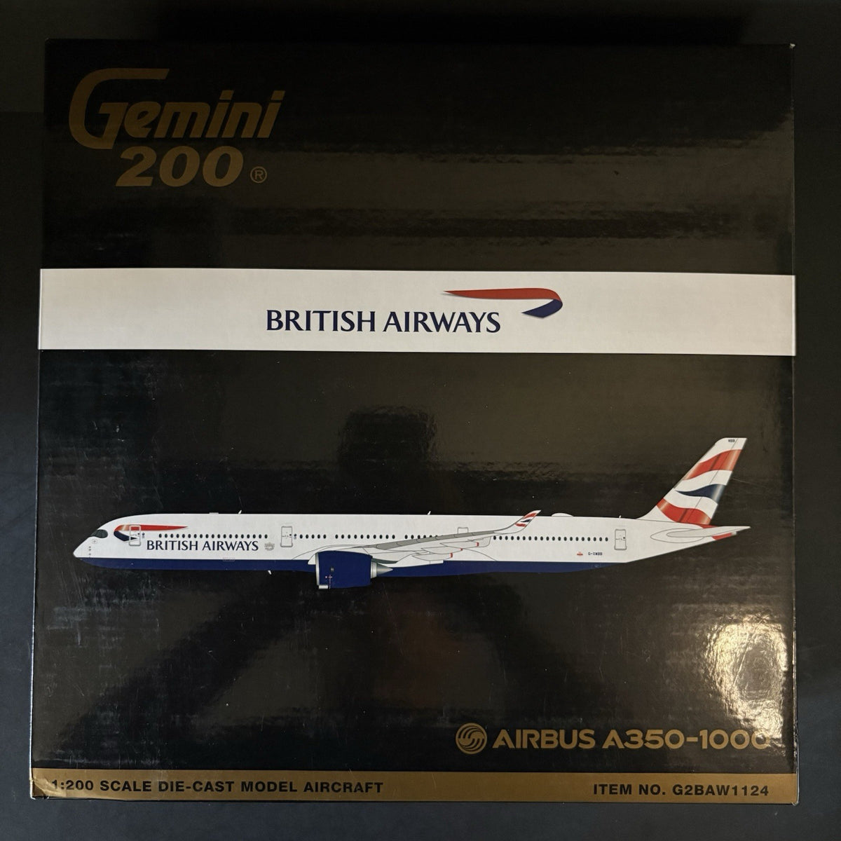 GeminiJets 1:200 British Airways Airbus A350-1000 G-XWBB G2BAW1124 Scale Model