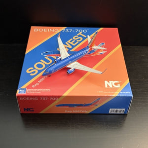 NG Models 1:400 Southwest Airlines Boeing 737-700 N957WN 77023 Scale Model Plane