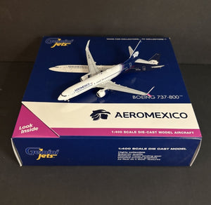 GeminiJets 1:400 Aeromexico Boeing 737-800 N957AM GJAMX2321 Diecast Model Plane