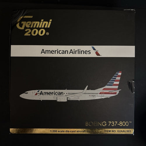 GeminiJets 1:200 American Airlines Boeing 737-800 N990AN G2AAL503 Scale Model