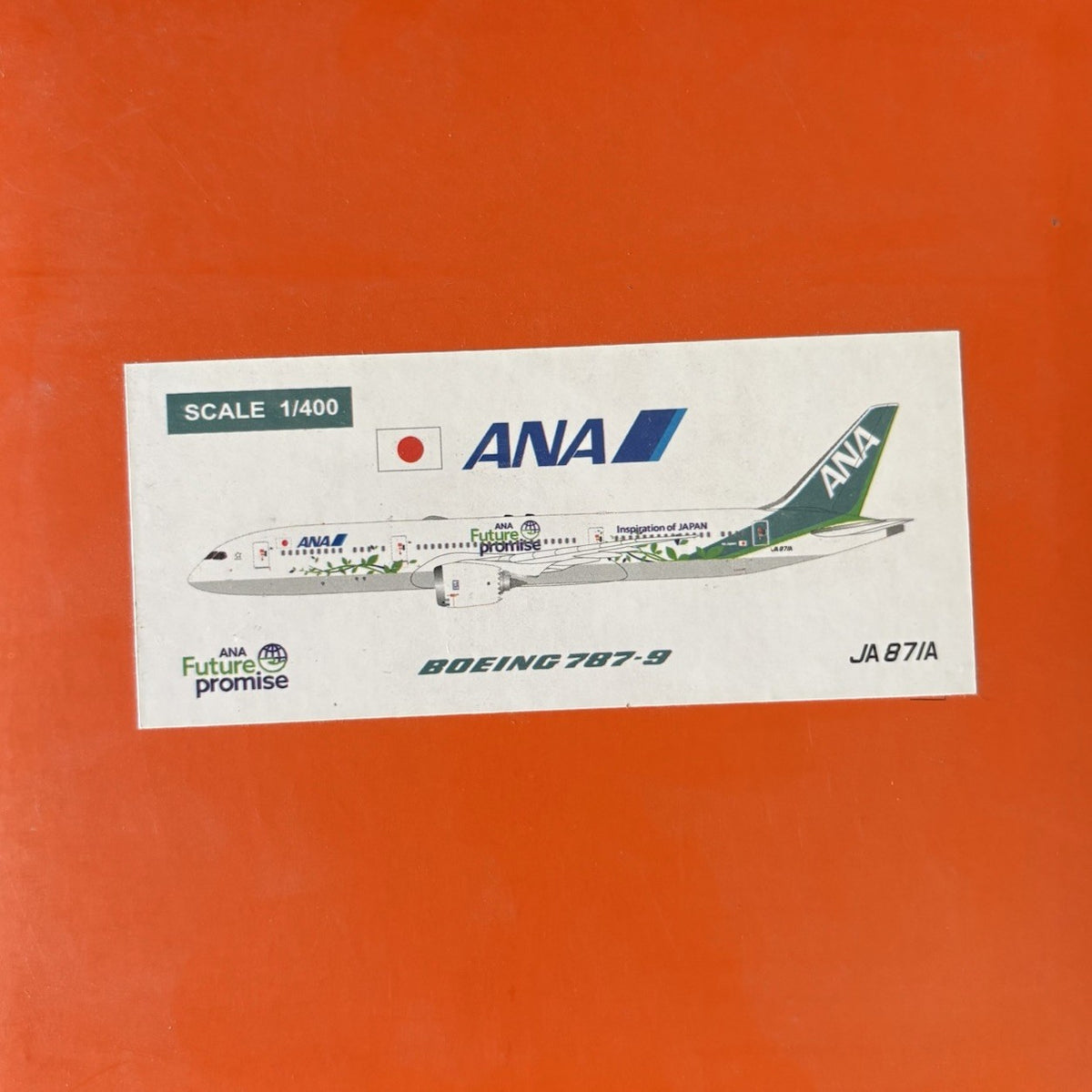 JC Wings 1:400 ANA Boeing 787-9 Dreamliner JA871A SA4ANA014 Scale Model Diecast