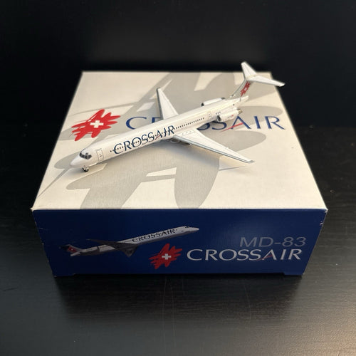 Dragon Wings 1:400 Crossair McDonnell Douglas MD-83 Aircraft HB-IUH Scale Model