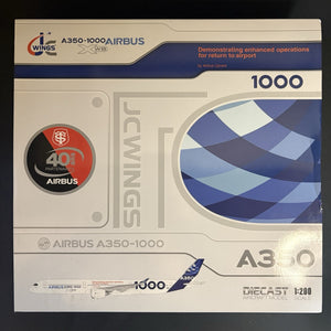 JC Wings 1:200 Airbus A350-1000XWB Diecast Scale Model Airplane F-WMIL LH2444