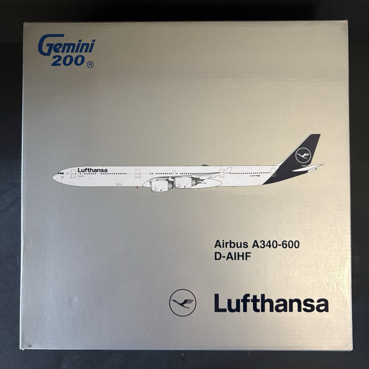 GeminiJets 1:200 Lufthansa Airbus A340-600 D-AIHF G2DLH1499 Diecast Scale Model