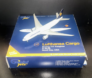 GeminiJets Lufthansa Cargo Boeing 777F D-ALFA GJDLH1346 1:400 Old Colors NO BOX
