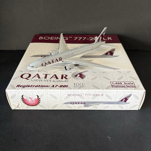 Phoenix Model 1:400 Qatar Airways Boeing 777-200LR A7-BBI PH410963 Scale Diecast
