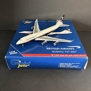 GeminiJets 1:400 British Airways Boeing 747-400 G-CIVI GJBAW274 Scale Model