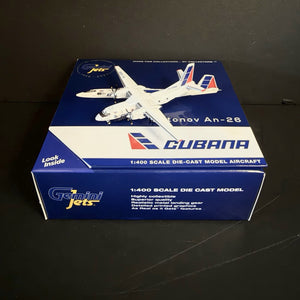 GeminiJets 1:400 Cubana Antonov An-26 CU-T1229 GJCUB1970 Scale Model Diecast