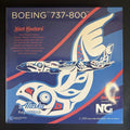 NG Models 1:200 Alaska Airlines Boeing 737-800 N559AS 08001 Salmon Scale Model
