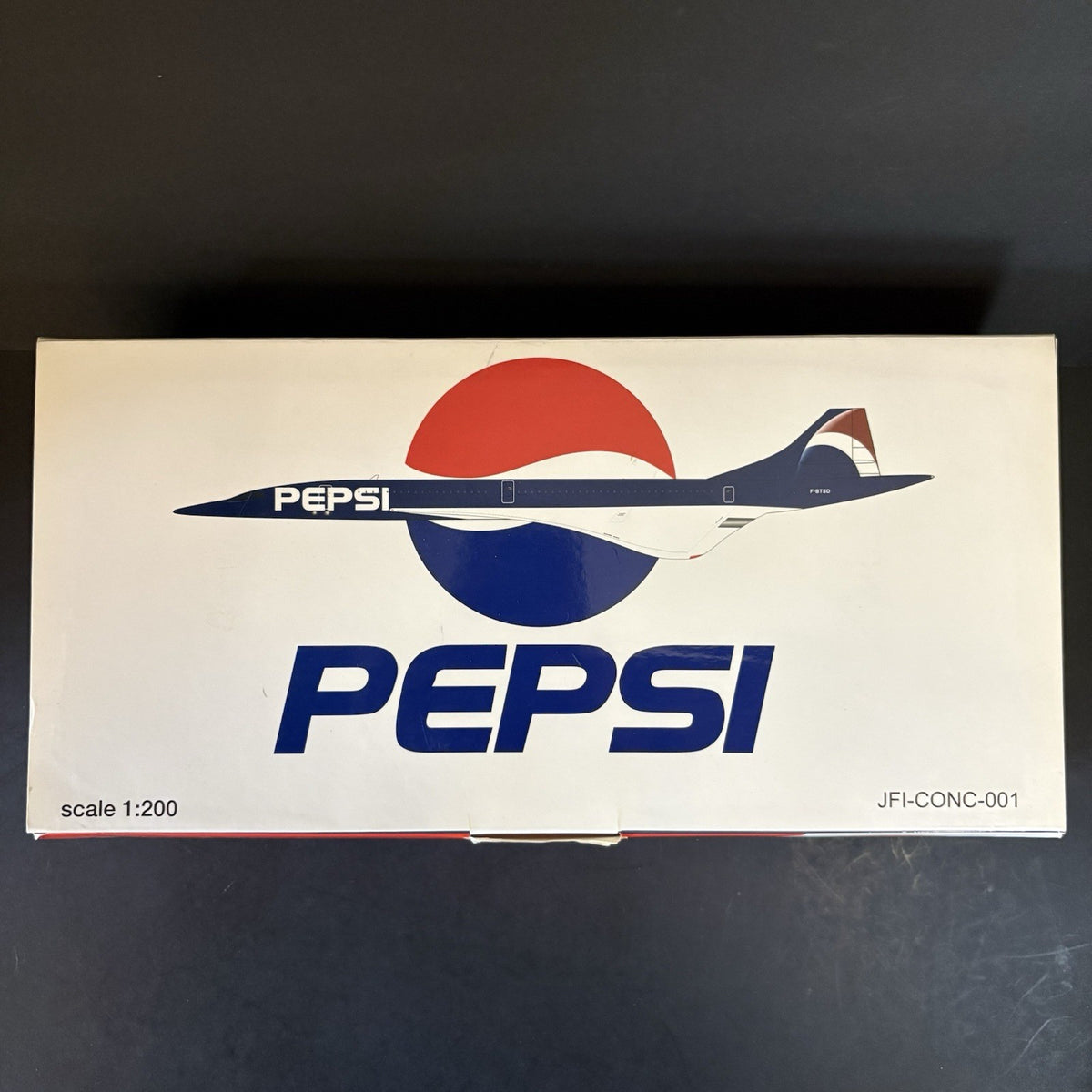 JFOX 1:200 Air France Concorde F-BTSD Pepsi JFI-CONC-001 Inflight200 Scale Model