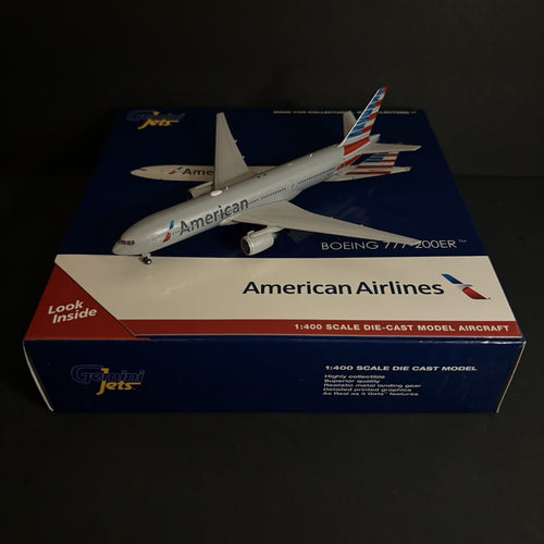 GeminiJets 1:400 American Airlines Boeing 777-200ER N797AN GJAAL1869 Scale Model