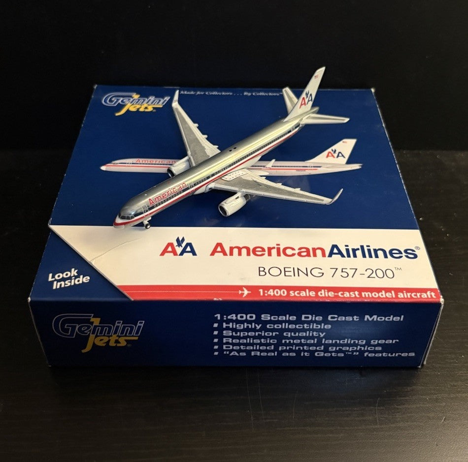 GeminiJets 1:400 American Airlines Boeing 757-200 N602AN GJAAL1144 Scale Model
