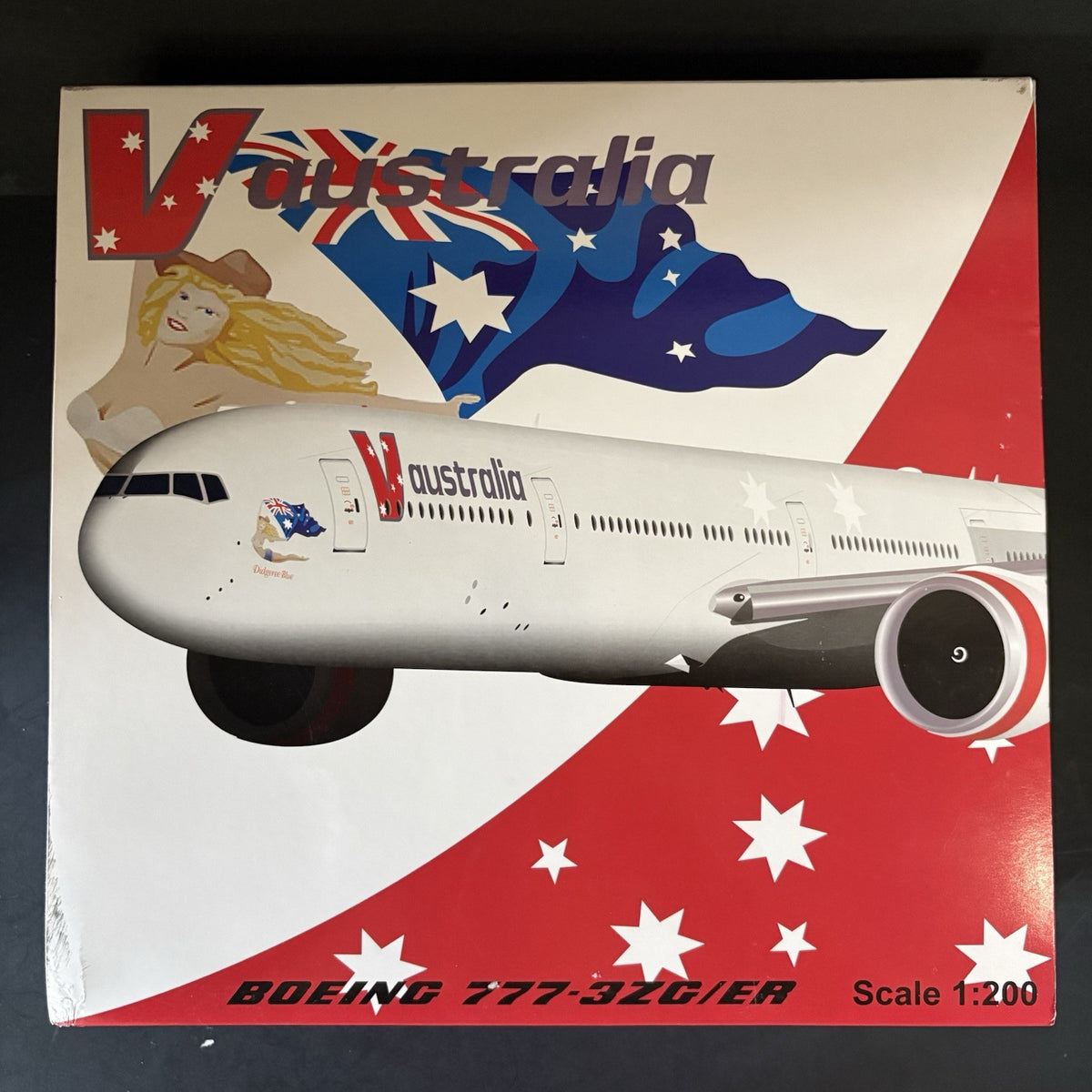 JC Wings 1:200 Virgin Australia Boeing 777-300ER VH-VOZ XX2176 JC2VAU176 Model