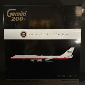 GeminiJets 1:200 USAF Air Force One Boeing VC-25B 747-8i 30000 G2AFO898 Model