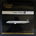 GeminiJets 1:200 United Airlines Boeing 787-9 Dreamliner N38950 G2UAL530 Model