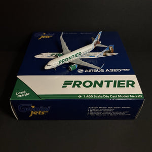 GeminiJets 1:400 Frontier Airlines Airbus A320neo N307FR Champ Bronco GJFFT1617