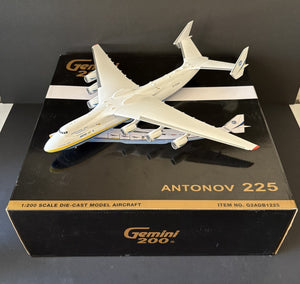 GeminiJets 1:200 Antonov Airlines An-225 Mriya UR-82060 G2ADB1225 Scale Model