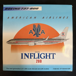 Inflight200 1:200 American Airlines Boeing 737-800 N905NN IF738AA0120P Model