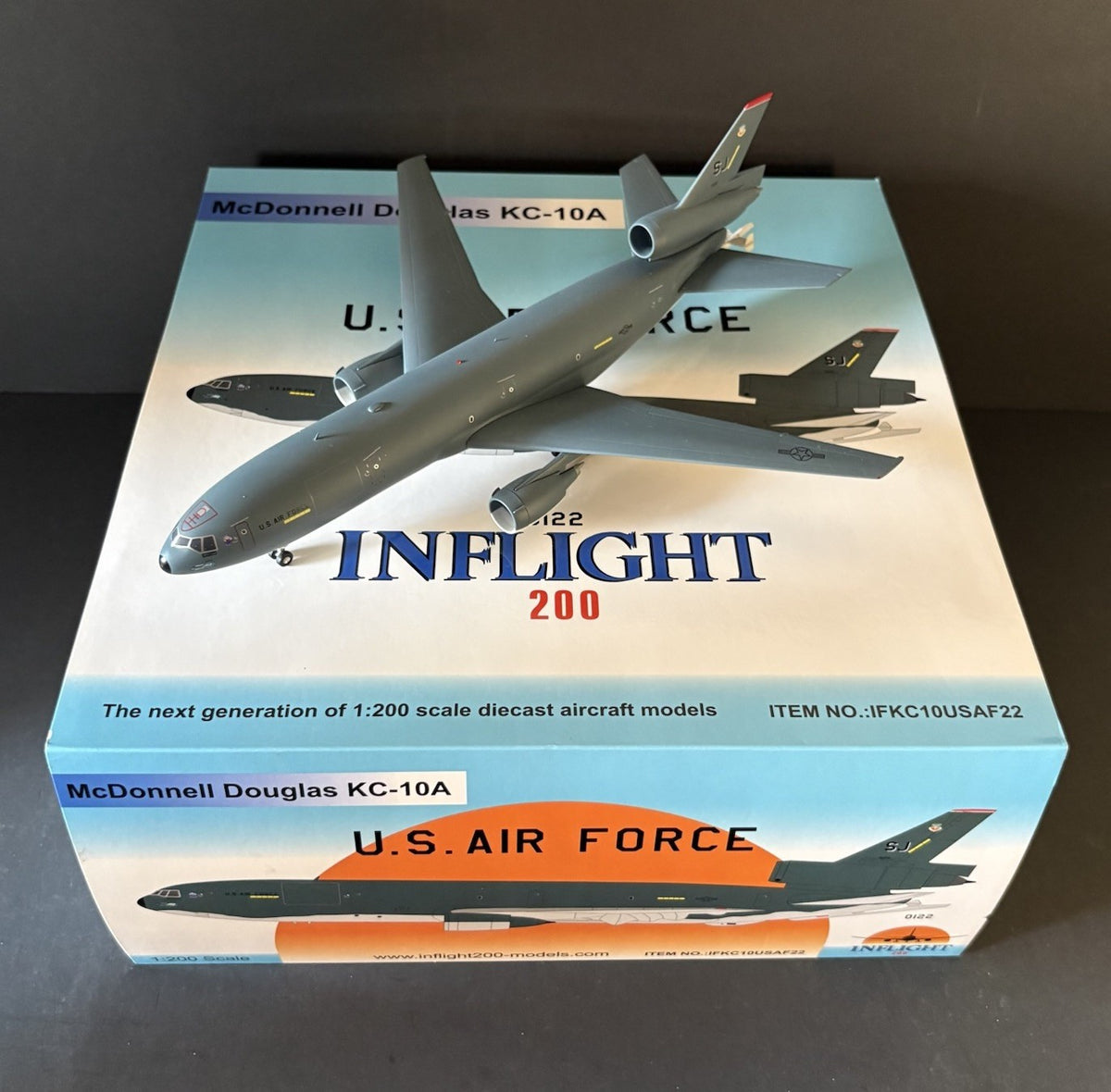 Inflight 200 1:200 USAF KC-10A Extender 87-0122 Seymour Johnson AFB IFKC10USAF22