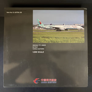 JC Wings China Eastern Boeing 777-300ER B-7349 Shanghai Museum KJ-B77W-215 Model