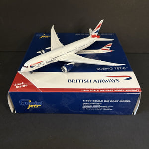 GeminiJets 1:400 British Airways Boeing 787-8 G-ZBJG GJBAW2107 Scale Model Plane