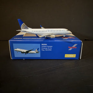 Herpa 1:400 United Airlines Express Embraer ERJ-170 N644RW 562584 Scale Model