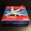 Phoenix Models 1:400 Cargolux Boeing 747-8F Mask LX-VCF PH411638 Scale Model