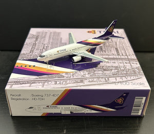 Panda Models 1:400 Thai Airways International Boeing B737-400 HS-TDH Diecast