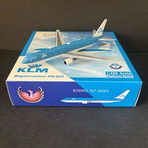 Phoenix Model 1:400 KLM Boeing 767-300ER PH-BZI PH11779 Scale Diecast Airplane