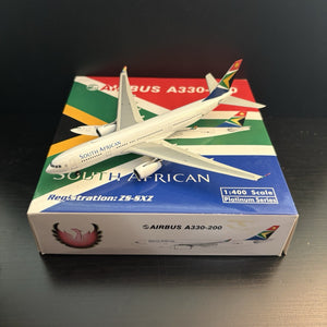 Phoenix Model 1:400 South African Airways Airbus A330-300 ZS-SXZ 10492 Diecast