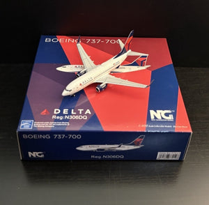NG Models 1:400 Delta Air Lines Boeing 737-700 N306DQ Onward & Upward 77019