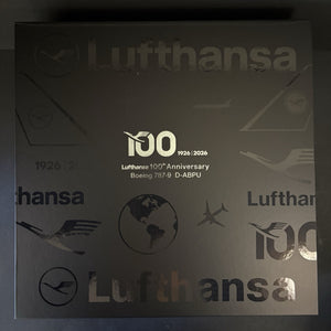SQ Wings 1:200 Lufthansa Boeing 787-9 D-ABPU 100 Years L2279 Diecast Scale Model