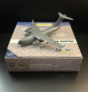 GeminiJets 1:400 RAF Boeing C-17 Globemaster Brize Norton GeminiMacs GMRAF001