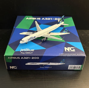 NG Models 1:400 JetBlue Airways Airbus A321-200 N965JT 13035 Scale Airplane