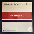 JC Wings 1:200 Norwegian Boeing 787-9 G-CKLZ JC2NAX200 XX2200 Scale Model Plane