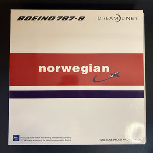 JC Wings 1:200 Norwegian Boeing 787-9 G-CKLZ JC2NAX200 XX2200 Scale Model Plane