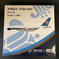 SQ Wings 1:200 China Southern Airbus A380 B-6139 Diecast Scale Model Airplane