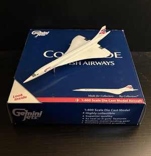 GeminiJets 1:400 British Airways Concorde G-BOAE GJBAW538 Diecast Scale Model