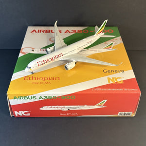 NG Models 1:400 Ethiopian Airbus A350-900 ET-AYA NGM39042 Scale Model Airplane