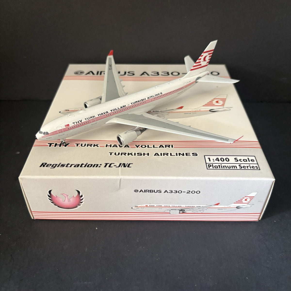 Phoenix Model 1:400 Turkish Airlines Airbus A330-200 TC-JNC PH11267 Scale Plane