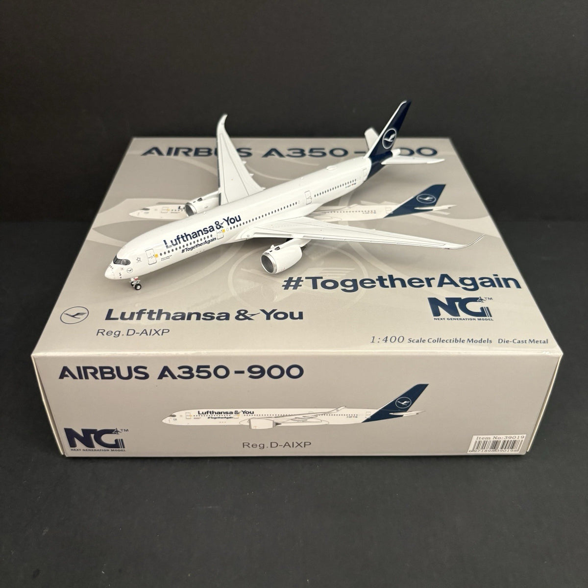 NG Models 1:400 Lufthansa Airbus A350-900 D-AIXP Lufthansa & You #TogetherAgain