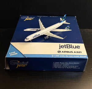 GeminiJets 1:400 JetBlue Airbus A321 N903JB GJJBU1400 Diecast Scale Model Plane