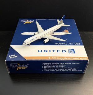 GeminiJets 1:400 United Airlines Boeing 757-200 N14115 GJUAL1145 Diecast Model