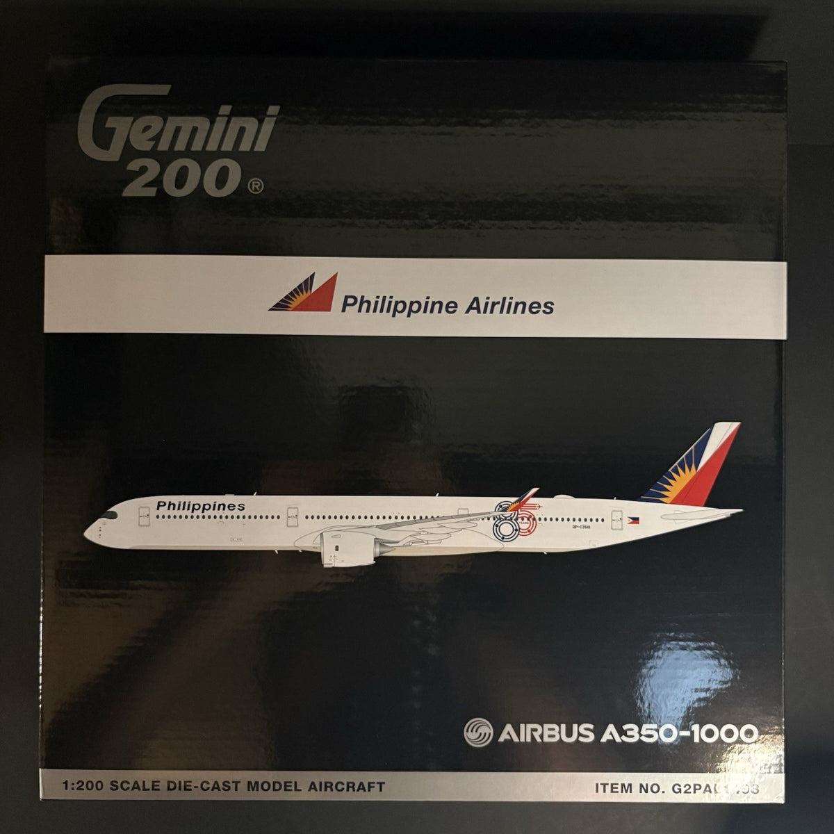 GeminiJets 1:200 Philippine Airlines Airbus A350-1000 85 Year RP-C3510 G2PAL1498
