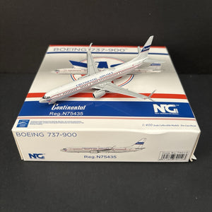 NG Models 1:400 United Airlines Boeing 737-900 N75435 79010 Continental Diecast